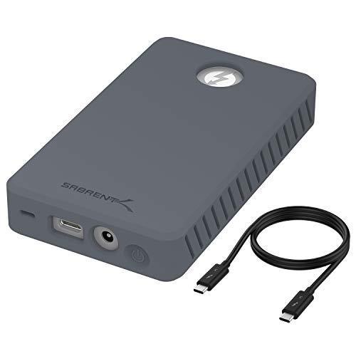 Sabrent Thunderbolt 3 to Dual NVMe M.2 SSD ツールフリーエンクロージャ (EC-T3DN)