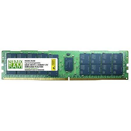 HMAA8GL7CPR4N-VK Hynix Replacement 64GB DDR4-2666 PC4-21300 ECC Load Reduced Memory by NEMIX RAM
