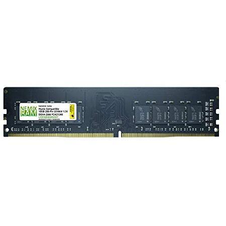 おトク情報がいっぱい！ Unbuffered Non-ECC PC4-21300 DDR4-2666 16GB Replacement Hynix HMA82GU6JJR8N-VK Memory RAM NEMIX by メモリー