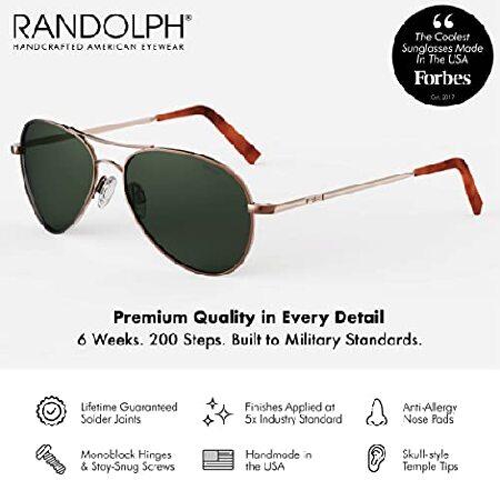注文 Randolph USA | Amelia Aviator Authentic Sunglasses for Women Polarized 100% UV