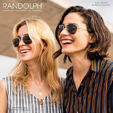 注文 Randolph USA | Amelia Aviator Authentic Sunglasses for Women Polarized 100% UV