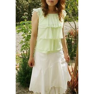 最大94 Offクーポン ミルフェルム 授乳服 3段フリルキャップスリーブトップス 半袖 夏 日本製 産後 母乳育児服 安い 可愛い Materialworldblog Com