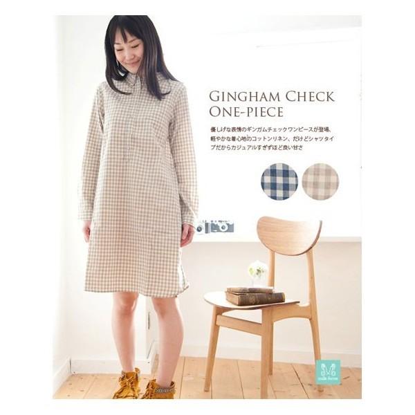 授乳服 マタニティ ワンピース 安い ギンガムチェックボタンダウンシャツワンピース おしゃれ 半額セール Ml 春夏 キャッシュレス ポイント還元 Www Wearefromdust Org