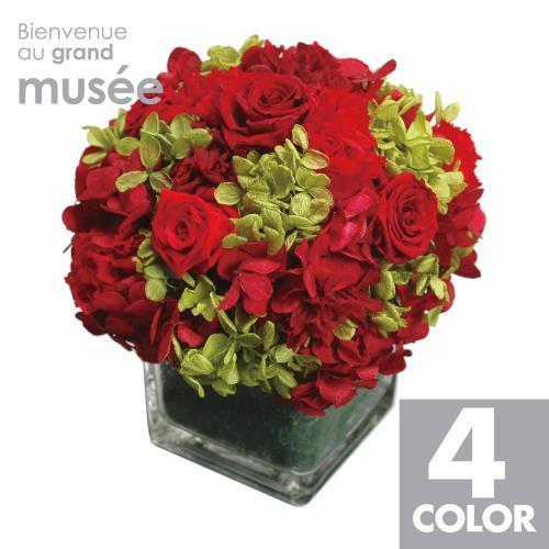 プリザーブドフラワー ROUND(S) grandmusee プレゼント 記念日