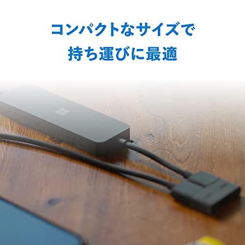 マイクロソフト 4K ワイヤレス ディスプレイ アダプター UTH-00036 : Wi-Fi不要 Miracast パソコンやスマホの画面をミ マイクロソフト UTH 最新モデル 4K対応 Windows HDCP