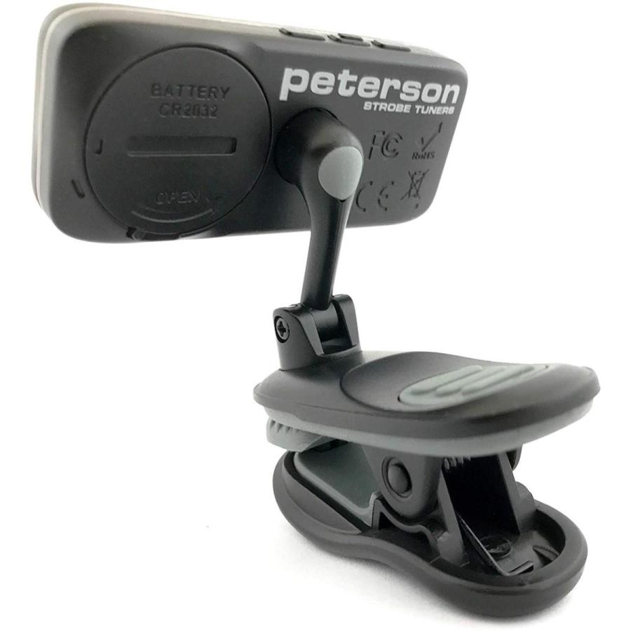 Peterson ピーターソン StroboClip HD クリップ式ストロボチューナー