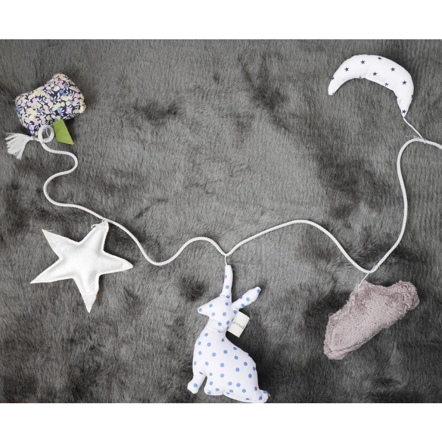 フランス Annabelkern Garland Luxembourg Moon うさぎ Liberty Wiltshire アップル ガーランド 子供部屋 プレゼント 出産祝い インテリア デコレーション Anb Milleclair 通販 Yahoo ショッピング