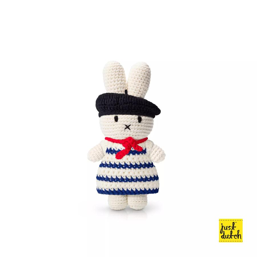 Just Dutch Miffy ミッフィー あみぐるみ オーガニックコットン フランス ハンドメイド 手編み カギ編み ぬいぐるみ ヨーロッパ雑貨 オランダ France outfit |  | 03