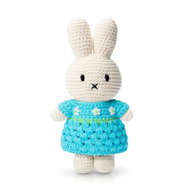 Just Dutch Miffy ミッフィー ゴッホ アーモンドブロッサム ドレス あみぐるみ オーガニックコットン ハンドメイド 手編み オランダデザイン ゴッホ美術館 |  | 01