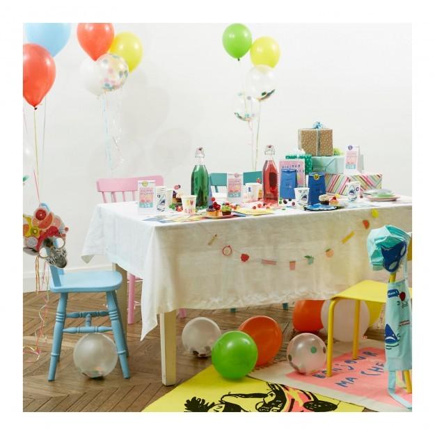 フランス ビリーブラッシュ コラボ チェリー コットン プリント ラグ カーペット Billieblush x Monoprix キッズルーム 子供部屋 さくらんぼ ピンク |  | 02