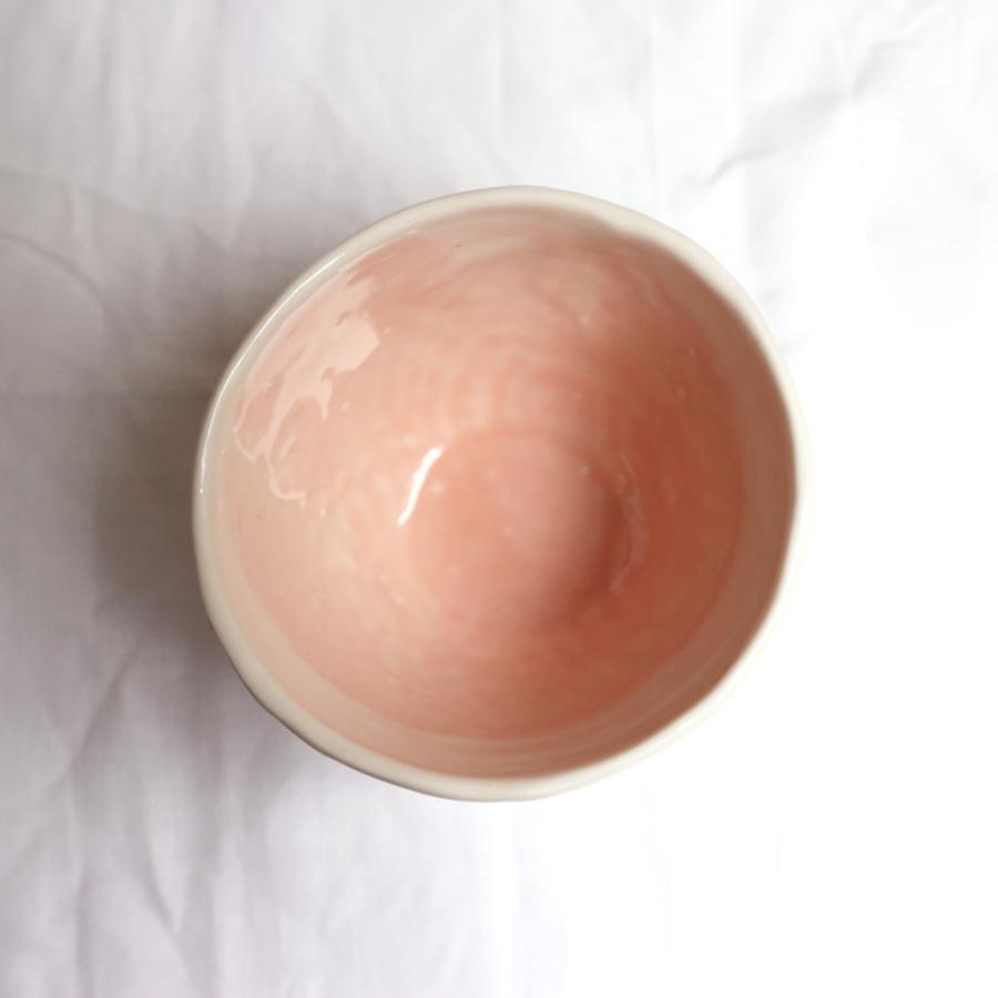 Myriam ait amar ceramics ALBERTINE Tasse バロック刺繍レース パウダーピンク カップ  フレンチ 磁器 フランス ハンドメイド インテリア |  | 06