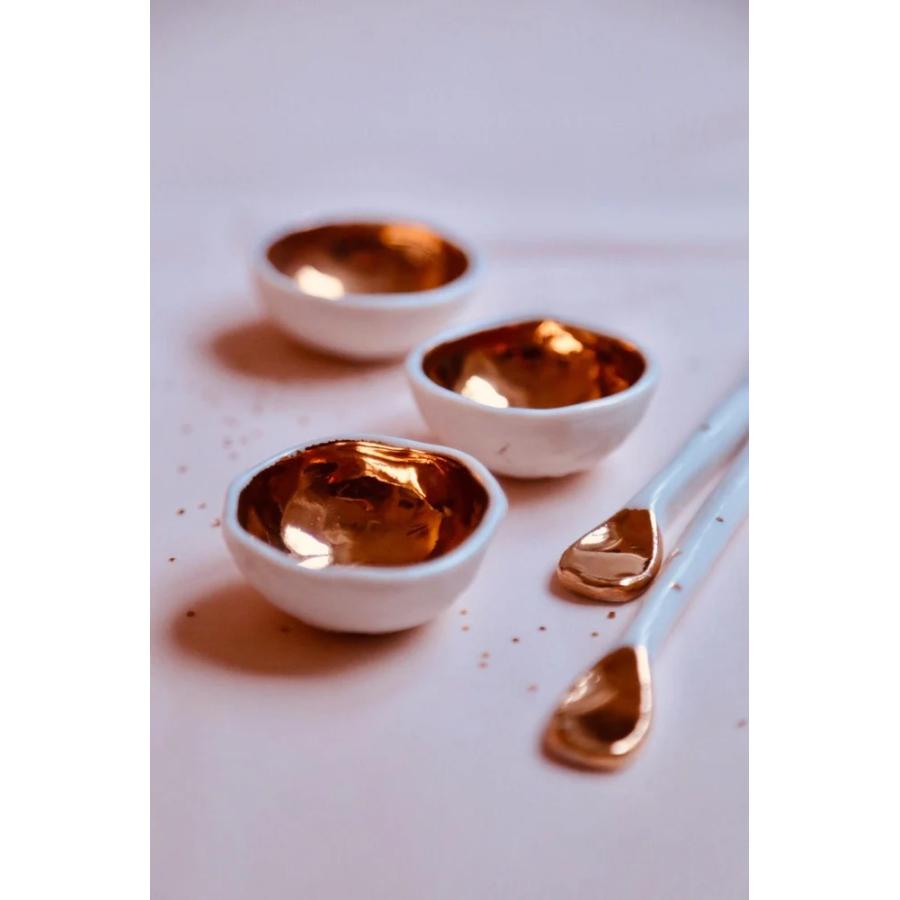 Myriam ait amar ceramics Coupelle XS Doree ゴールド ミニカップ  フレンチ 磁器 フランス ハンドメイド インテリア |  | 02