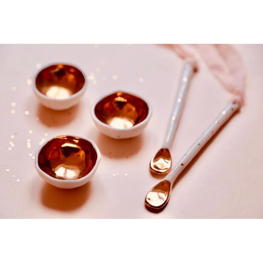 Myriam ait amar ceramics Coupelle XS Doree ゴールド ミニカップ  フレンチ 磁器 フランス ハンドメイド インテリア |  | 01