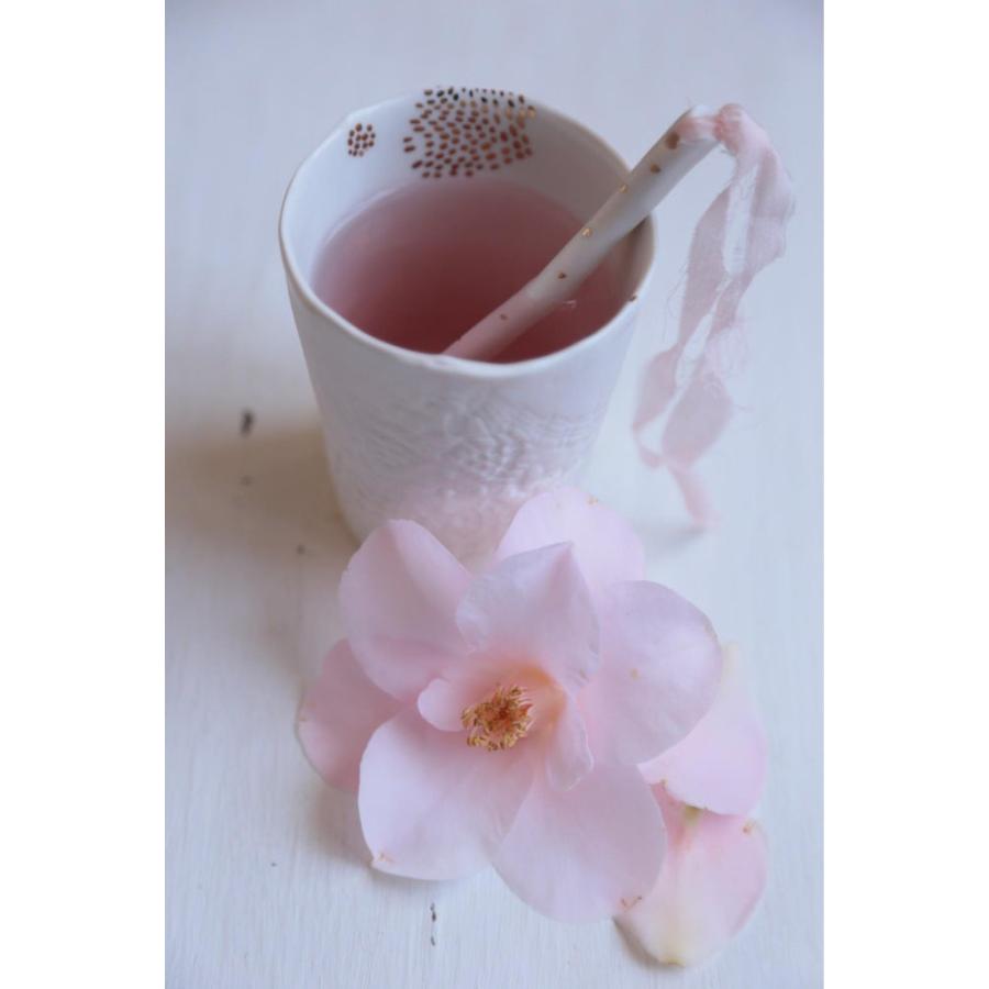 Myriam Ait Amar Ceramic Cute Spoons A 磁器 ゴールド リボン スプーン フレンチ フランス ハンドメイド インテリア パウダーピンク マドラー |  | 07