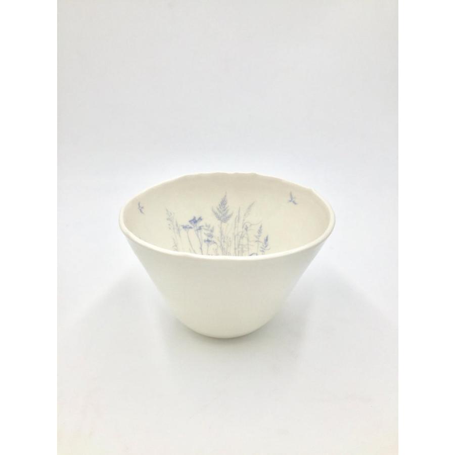 Myriam ait amar ceramics Bol Envolee FENOUIL ボウル 丼 ウイキョウ ツバメ ブルー フレンチ 磁器 フランス ハンドメイド インテリア |  | 05