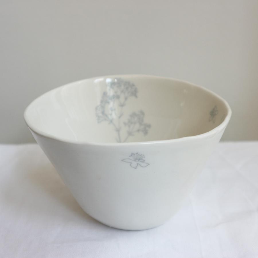 Myriam ait amar ceramics Bol Envolee FENOUIL フェンネル ボウル ブルー 丼 ウイキョウ  フレンチ 磁器 フランス ハンドメイド インテリア |  | 03