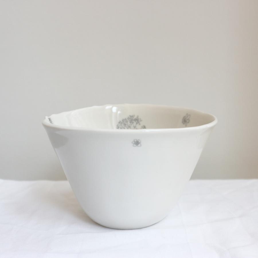 Myriam ait amar ceramics Bol Envolee FENOUIL フェンネル ボウル グレー 丼 ウイキョウ  フレンチ 磁器 フランス ハンドメイド インテリア |  | 03