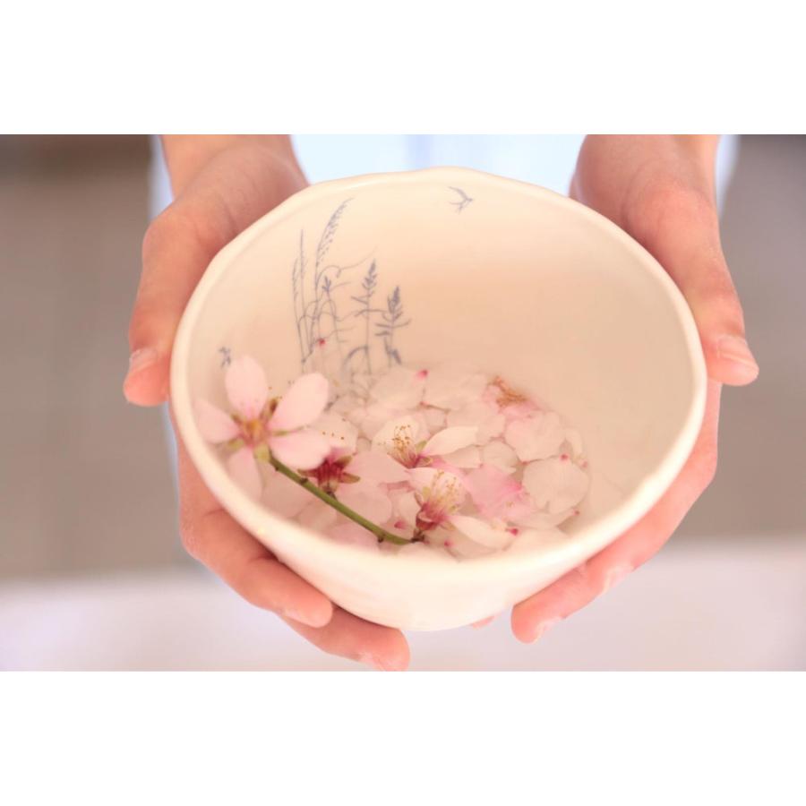 Myriam ait amar ceramics Bol HIRONDELLE ツバメ ボウル ゴールド 丼   フレンチ 磁器 フランス ハンドメイド インテリア |  | 02