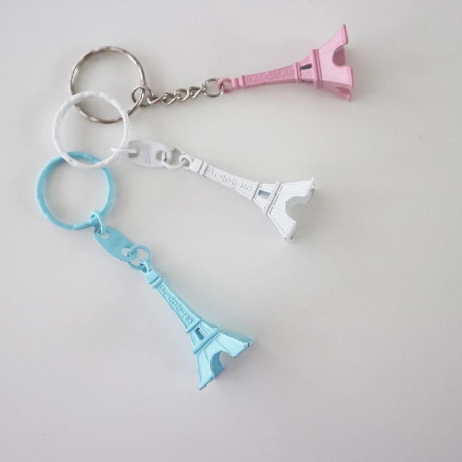 paris おみやげ エッフェル塔 パステルカラー キーホルダー キーリング  パリ フランス la tour eiffel パステルピンク　パープル　パステルブルー |  | 03