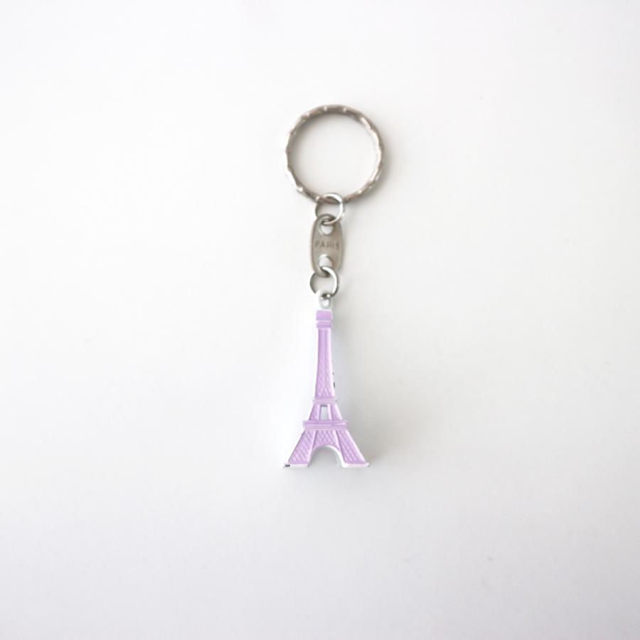 paris おみやげ エッフェル塔 パステルカラー キーホルダー キーリング  パリ フランス la tour eiffel パステルピンク　パープル　パステルブルー |  | 05