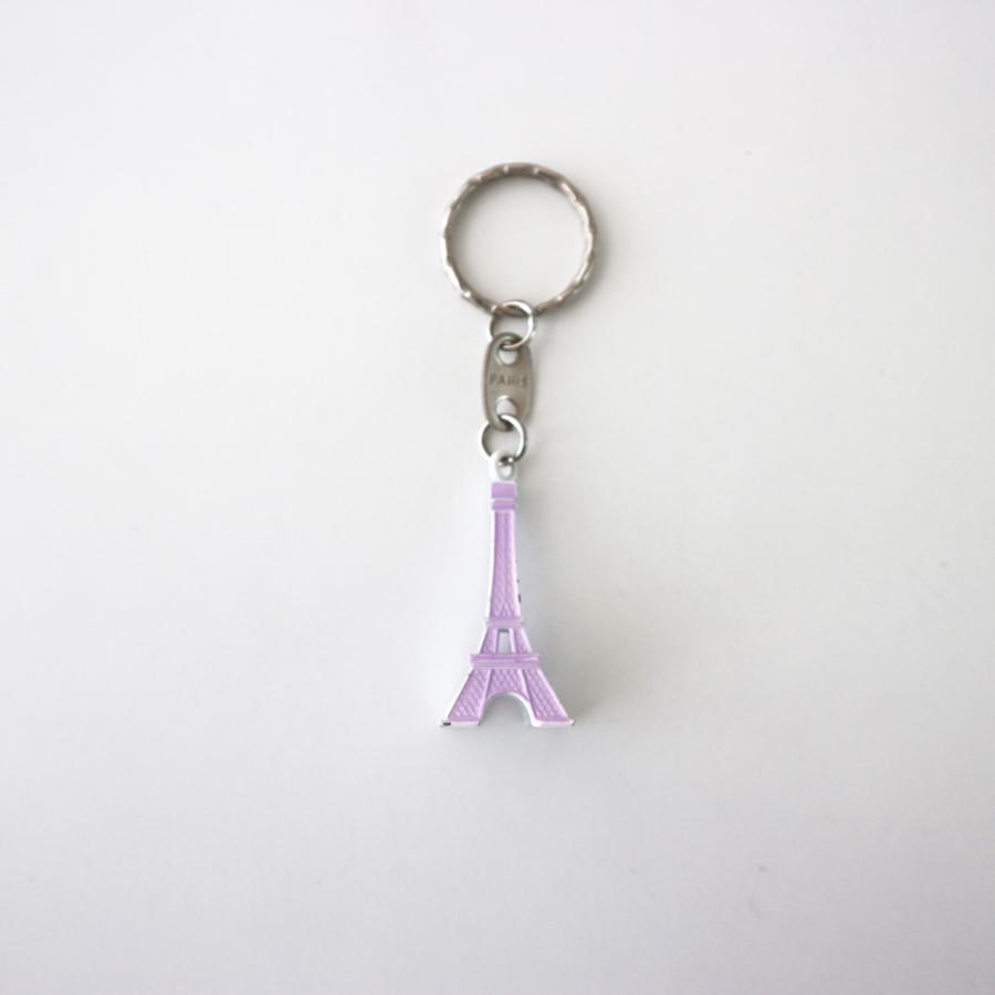 paris おみやげ エッフェル塔 パステルカラー キーホルダー キーリング  パリ フランス la tour eiffel パステルピンク　パープル　パステルブルー |  | 07
