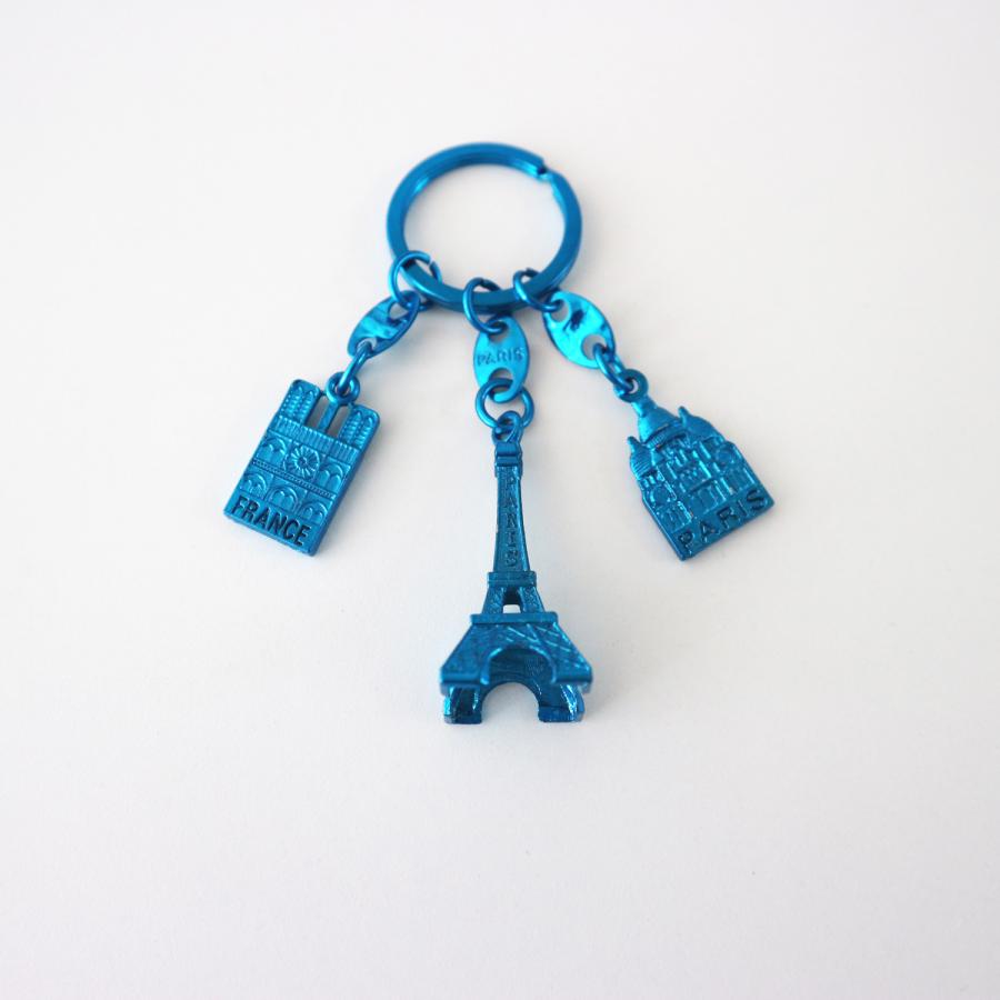 paris おみやげ パリモチーフ キーリング エッフェル塔 ノートルダム大聖堂 サクレクール寺院 チャーム キーリング キーホルダー パリ フランス |  | 12