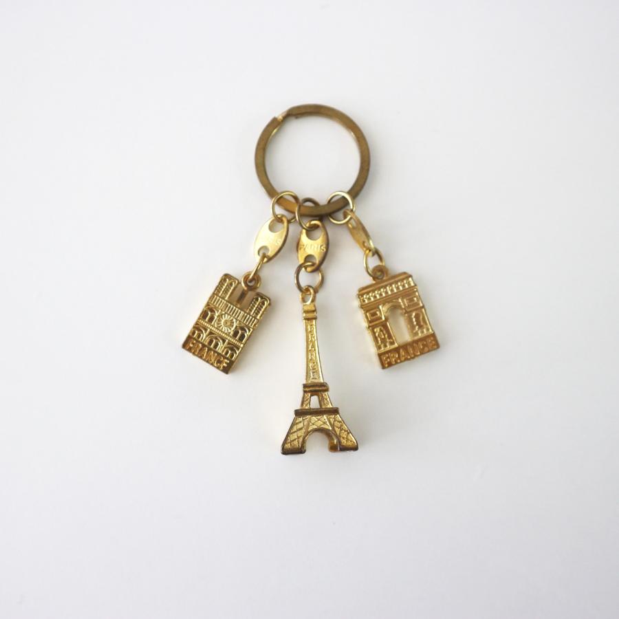 paris おみやげ パリモチーフ キーリング エッフェル塔 ノートルダム大聖堂 サクレクール寺院 チャーム キーリング キーホルダー パリ フランス |  | 01