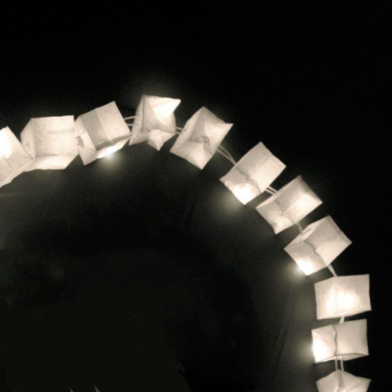 Tse&Tse associees LED キュービスト ガーランド ランプ 25 Tse&Tse associees LED キュービスト ガーランド ランプ 25