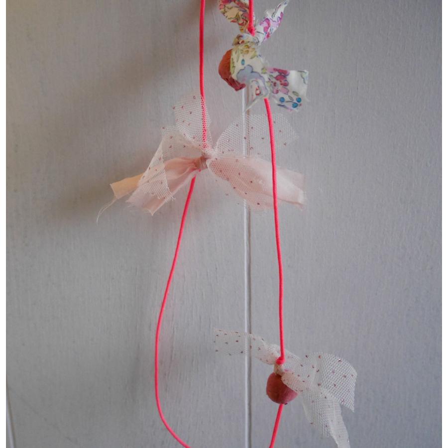 フランス mouche paris インテリア リボン ガーランド チュール