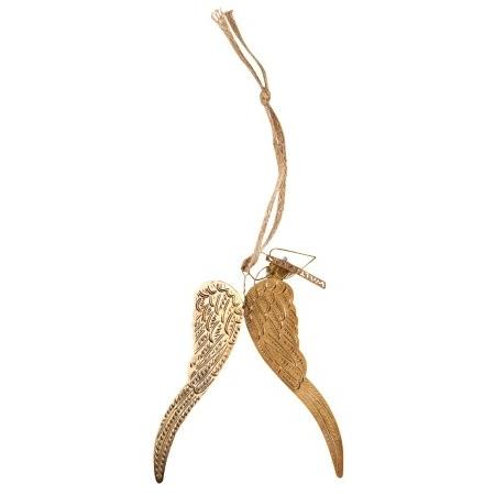 フランスアンティークウィング羽エクリュ