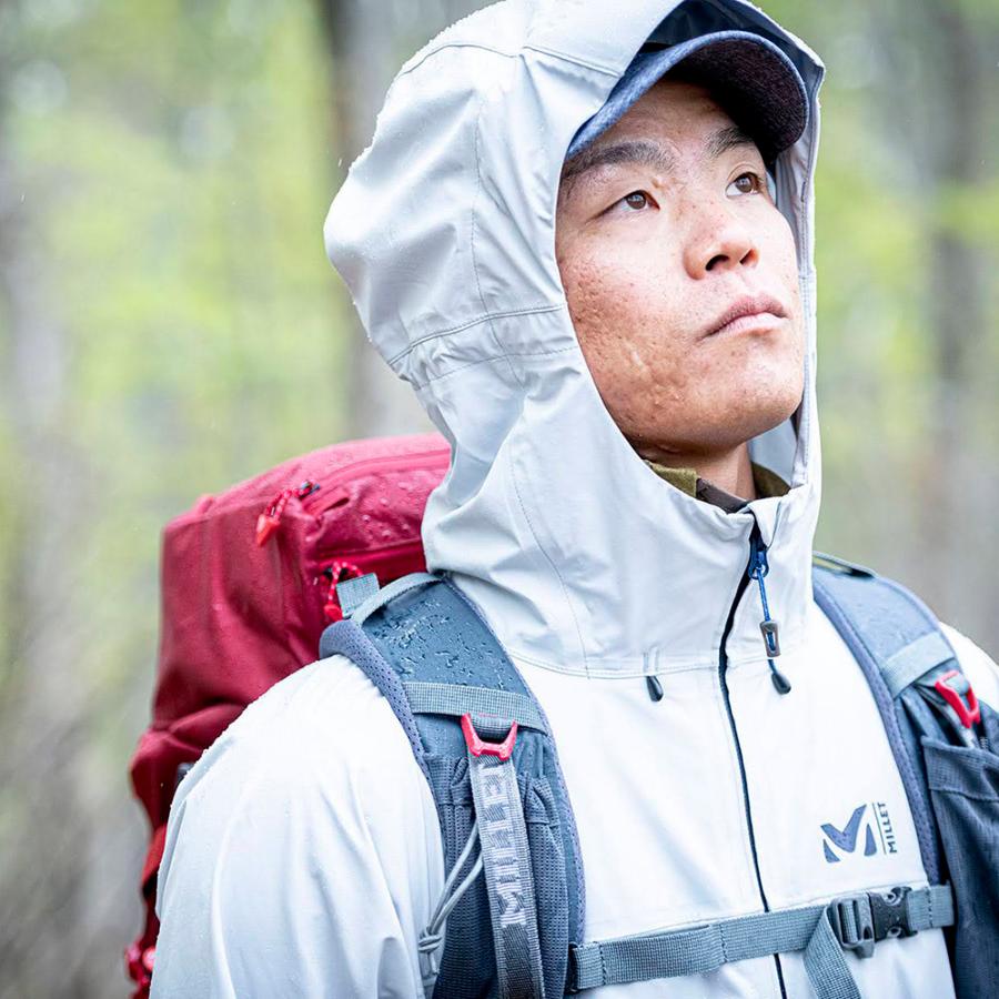 レインウェア メンズ ジャケット 防水 アウター 登山 ミレー(Millet 