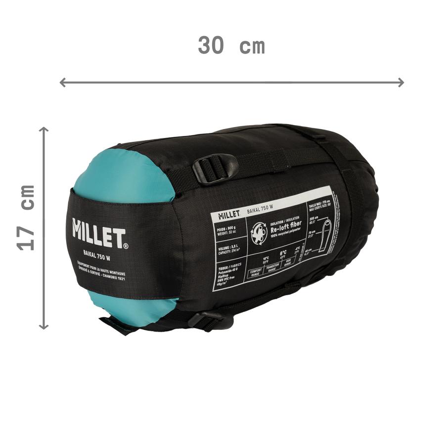 MILLET（ミレー） バイカル750W MIC1135 レディース BAIKAL 寝袋 登山