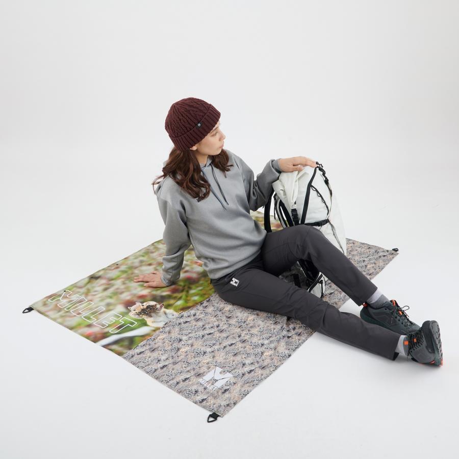 ポンチョ型ブランケット MILLET ミレー Millet オフライン ポンチョ ブランケット M