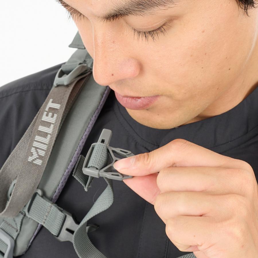 【美品】 テスタロッサ アルパン バックパック リュック グレー MILLET（ミレー） リュック レディース バックパック 登山 20リットル