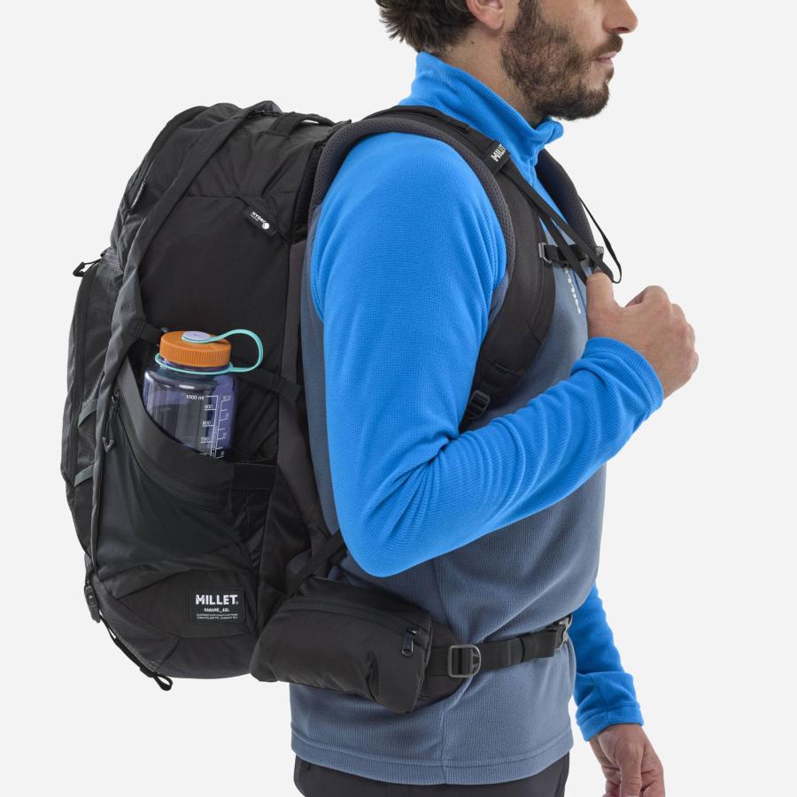 MILLET Hanang ネイビーブラック 40L ハナン リュック 通学通勤 MILLET リュック メンズ バックパック 登山 40リットル ミレー