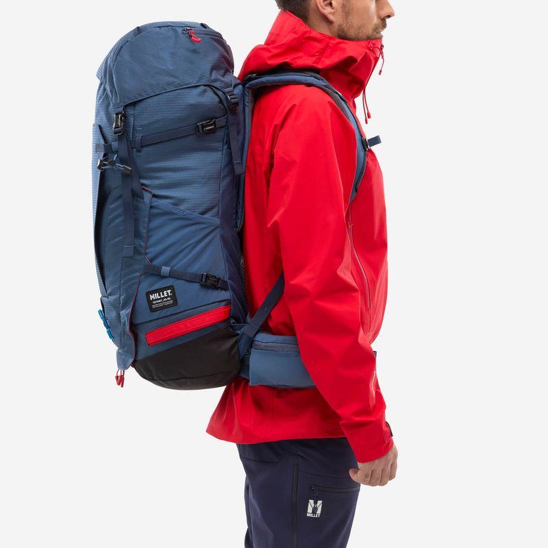 バックパック (レッド)】 MILLET(ミレー) バックパック KHUMBU 55+10 