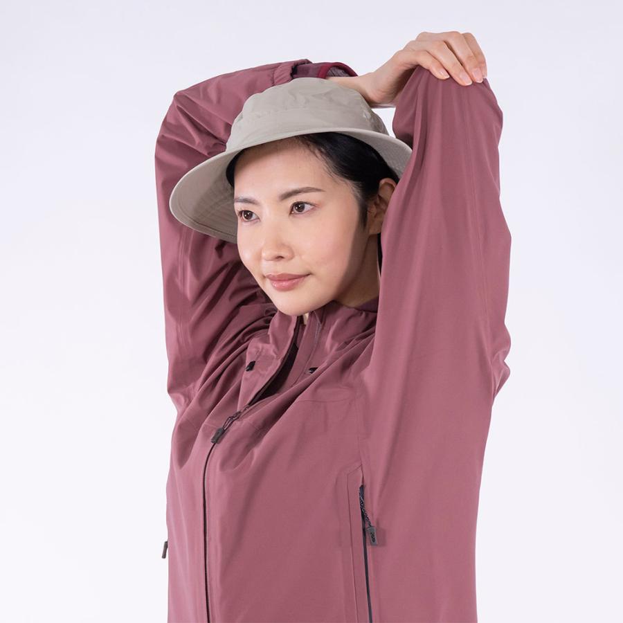 レインウェア レディース ジャケット 防水 アウター 登山 ミレー