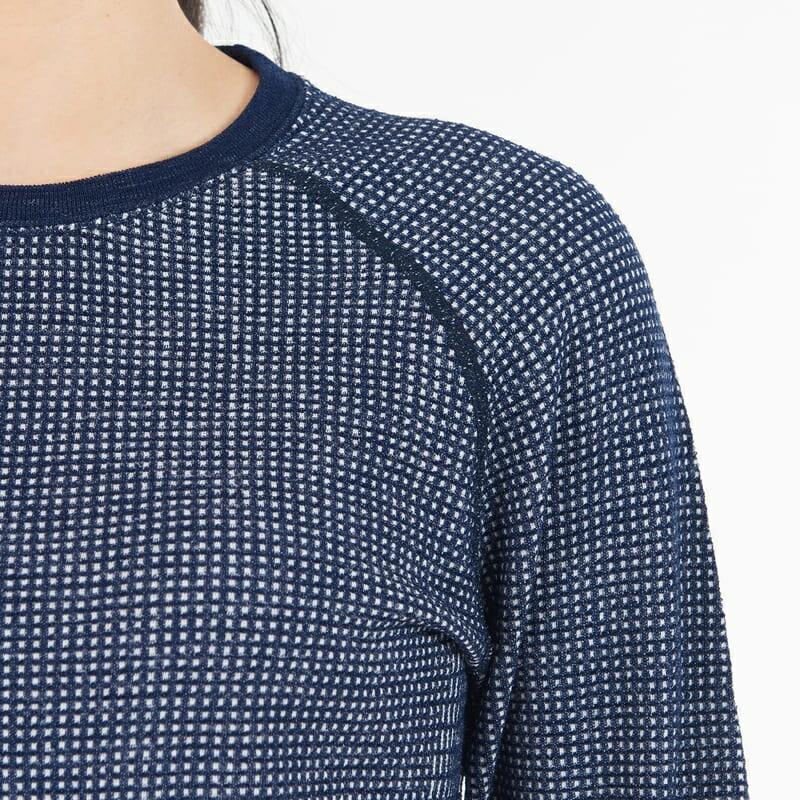 MILLET（ミレー） ワッフル ウール クルー MIV01915 レディース ベース