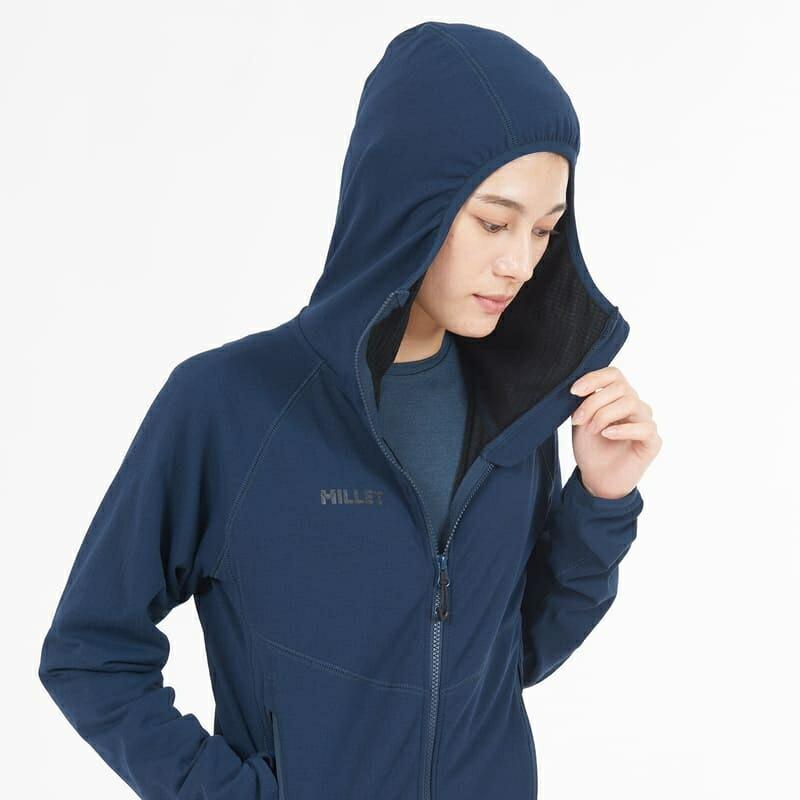 MILLET（ミレー） ドライ グリッド フーディ MIV02046 レディース DRY