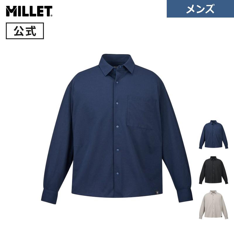 MILLET（ミレー） ブリーズメッシュ ロングスリーブシャツ MIV02180