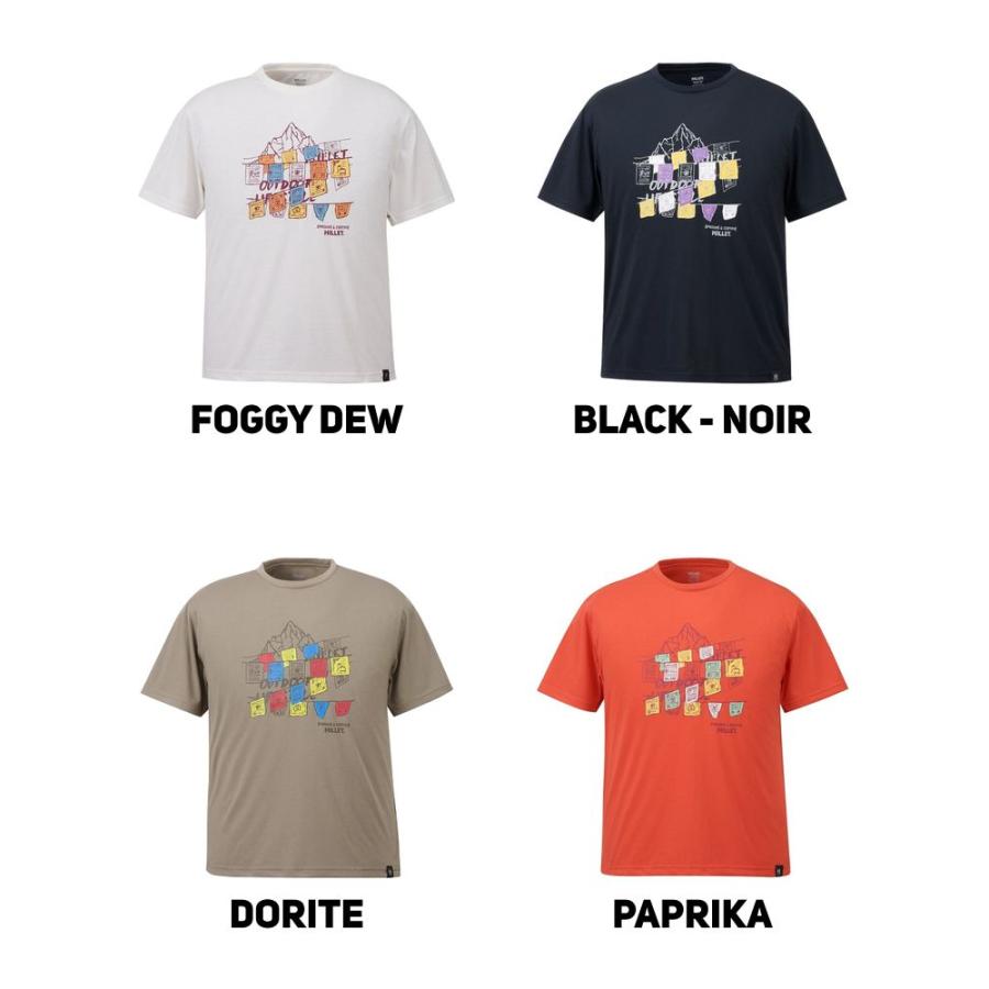 MILLET（ミレー） Millet 5フラッグ ショートスリーブTシャツ MIV02186