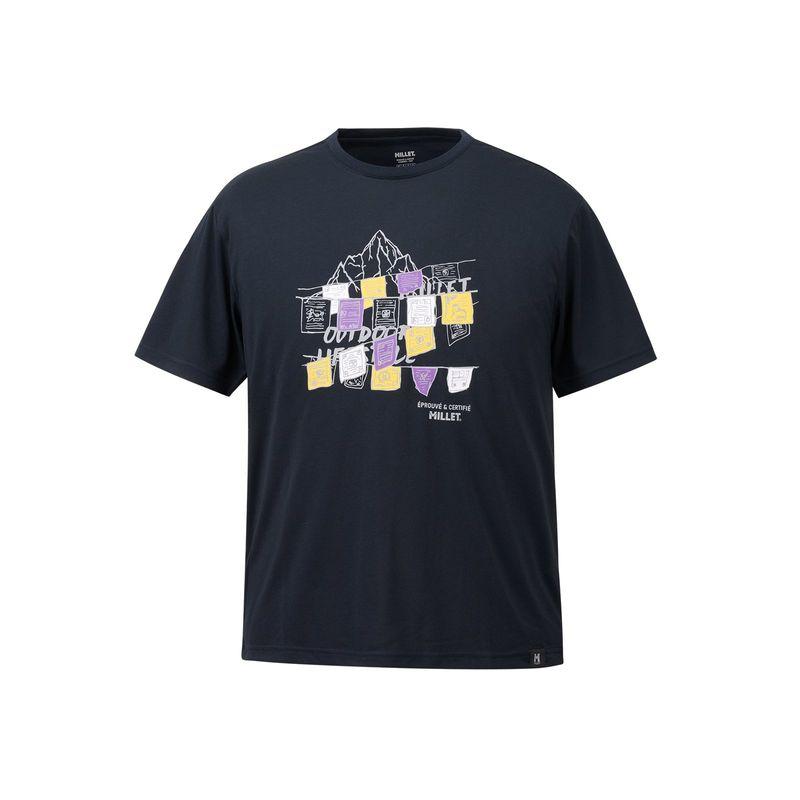 MILLET（ミレー） Millet 5フラッグ ショートスリーブTシャツ MIV02186