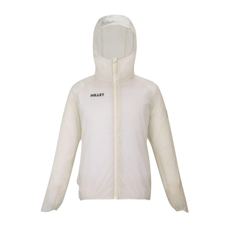 MILLET ホワイト フード付きジャケット ミレー MILLET MILLET ミレー アウトドア ミドラー メッシュ
