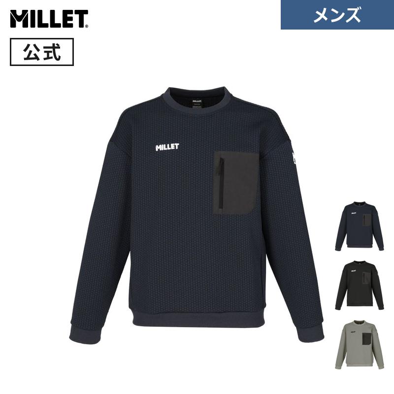 ミレー Millet セネカ エアロ クルー MIV03273 メンズ  登山 通気 吸水 速乾 | MILLET