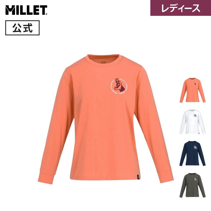 MILLET（ミレー） ゴート ロングスリーブ Tシャツ MIV03284 レディース