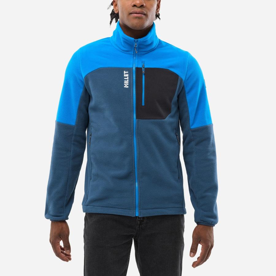 MILLET - MILLET ミレー フリースジャケット ブルー MIV7959 メンズM新品 MILLET ミレー Millet シマイ フリース ジャケット MIV10259