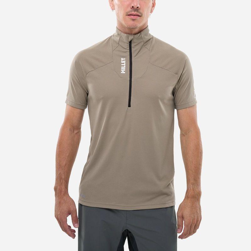 MILLET（ミレー） カメット ジップ ショートスリーブTシャツ MIV10826