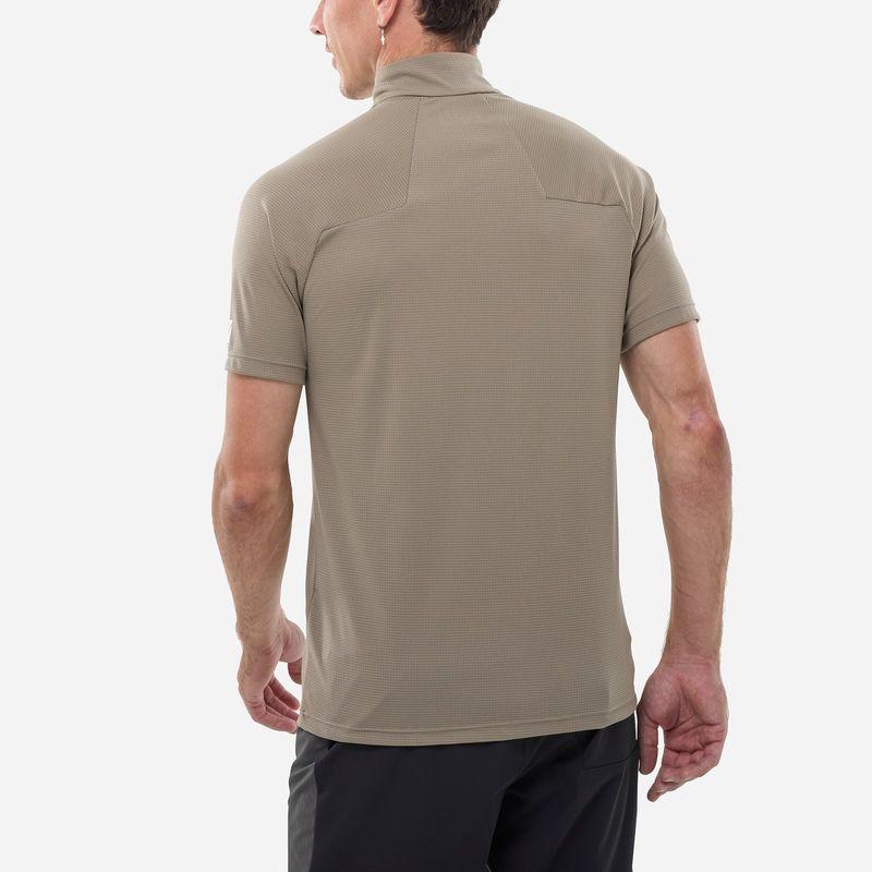 MILLET（ミレー） カメット ジップ ショートスリーブTシャツ MIV10826