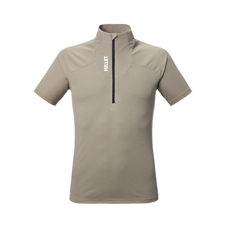 MILLET（ミレー） カメット ジップ ショートスリーブTシャツ MIV10826