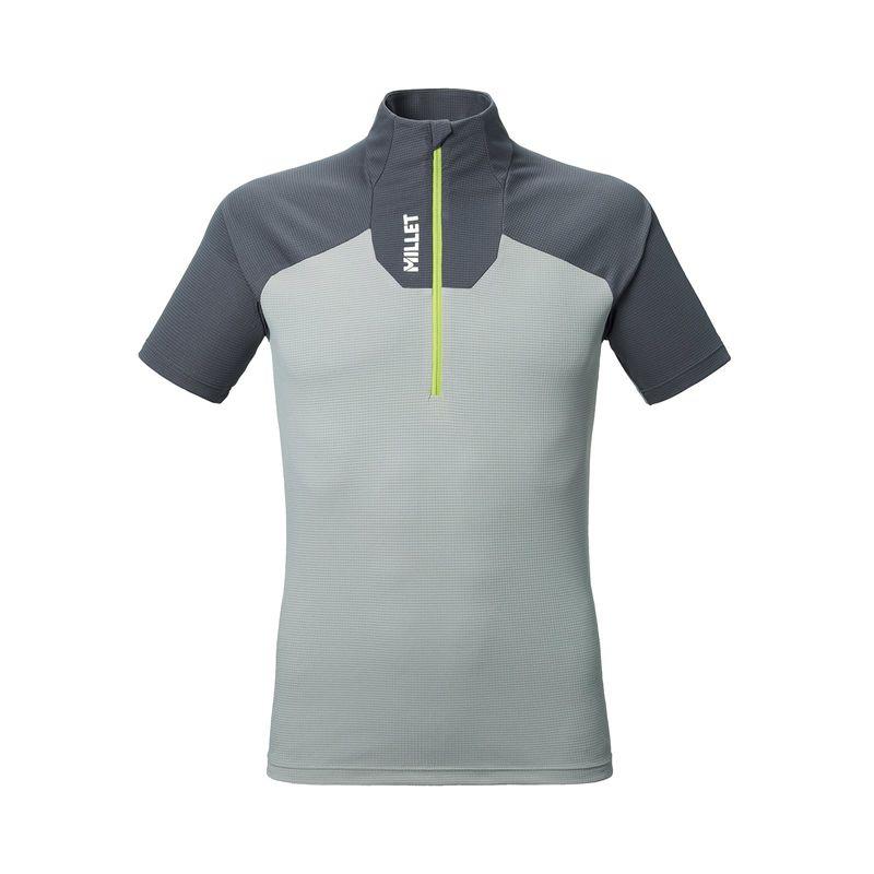 MILLET（ミレー） カメット ジップ ショートスリーブTシャツ MIV10826